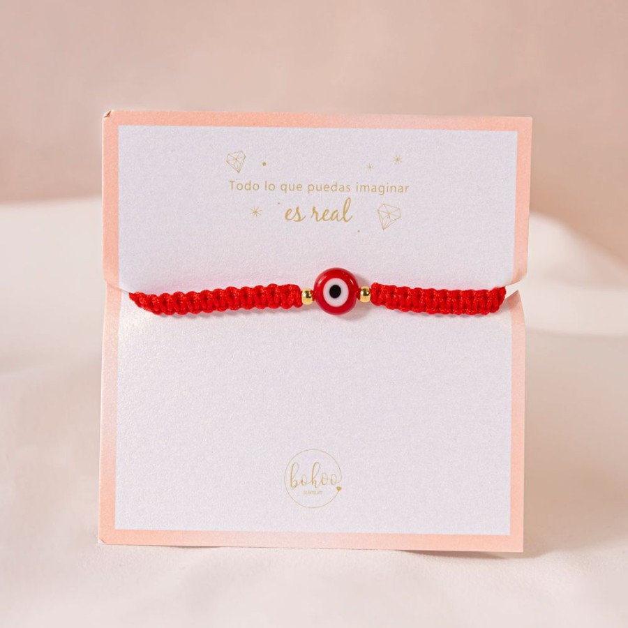 Joyas Bohoo Accesorios Todo Pulseras | Pulsera Hilo Ojo Turco