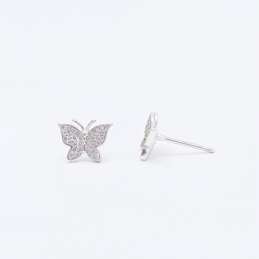 Joyas Bohoo Accesorios Mini Y Studs | Aretes Renace Plateado