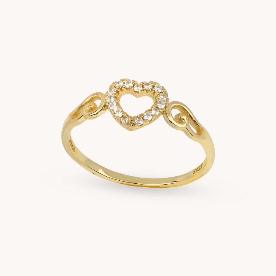 Joyas Bohoo Accesorios Anillos De Moda | Anillo Golden Cuore