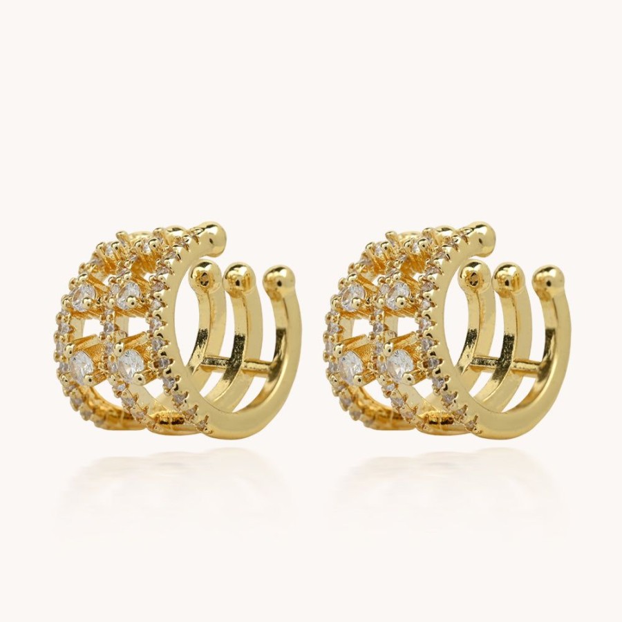 Joyas Bohoo Accesorios Earcuff | Earcuff Shine Dorado