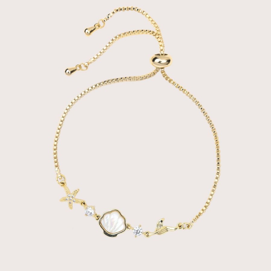 Joyas Bohoo Accesorios Todo Pulseras | Pulsera Sunny Kiss Dorado