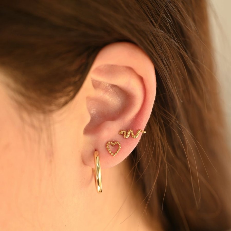 Joyas Bohoo Accesorios Todo Aretes | Piercing Golden Snake