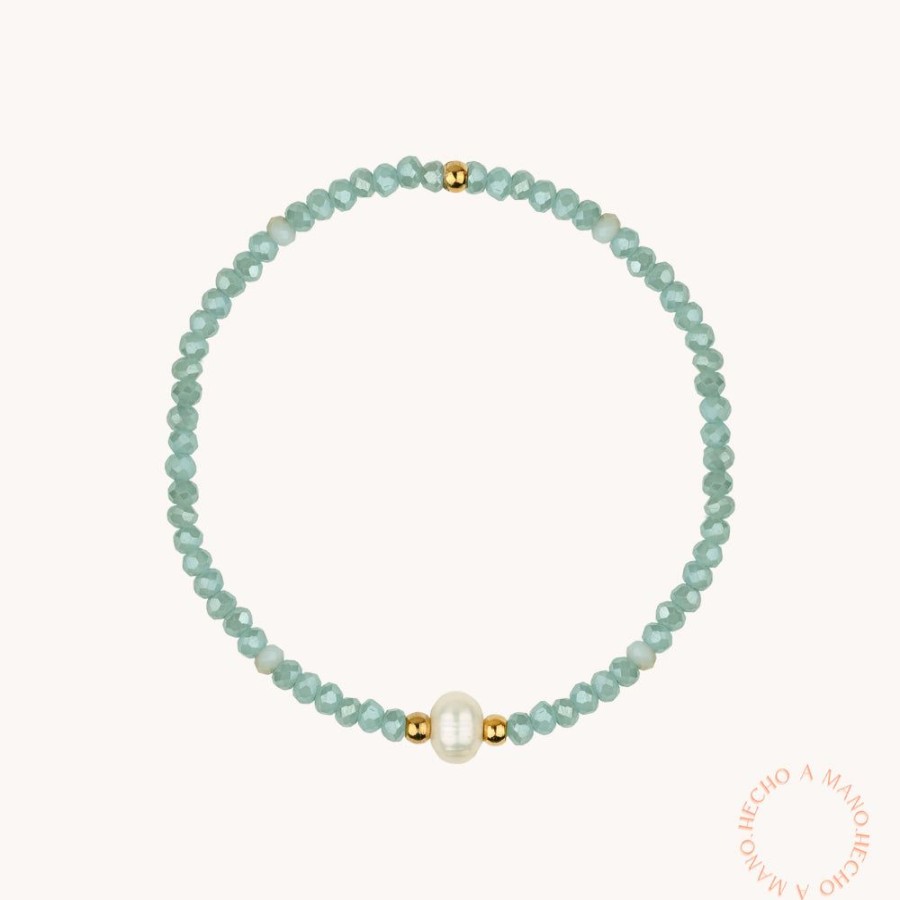 Joyas Bohoo Accesorios Elasticas | Pulsera Ocean Duo Turquesa