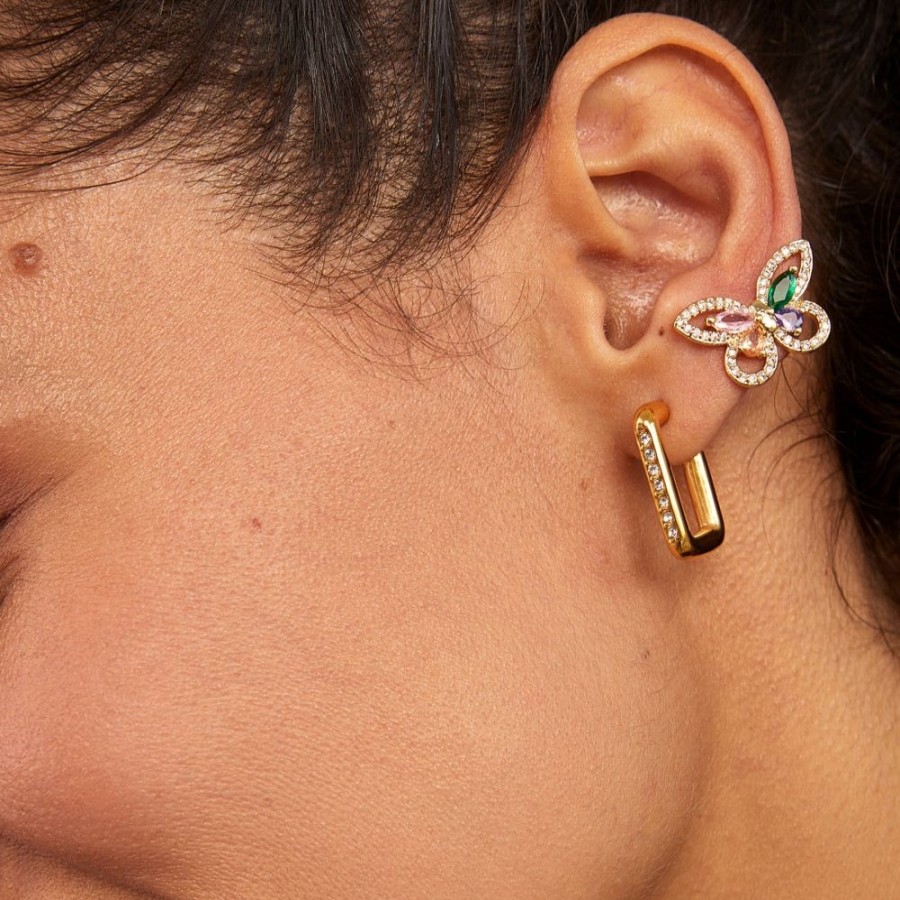 Joyas Bohoo Accesorios Mini Y Studs | Aretes July Dorado