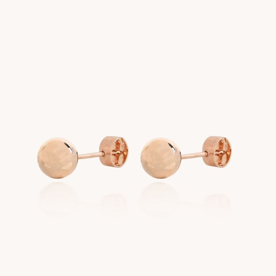 Joyas Bohoo Accesorios Todo Aretes | Abridor Esfera Para Bebe Dorado