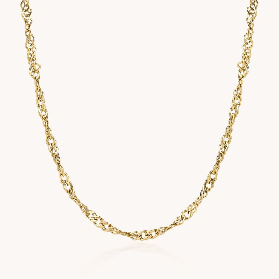 Joyas Bohoo Accesorios Cadenas | Cadena Basic One Dorado