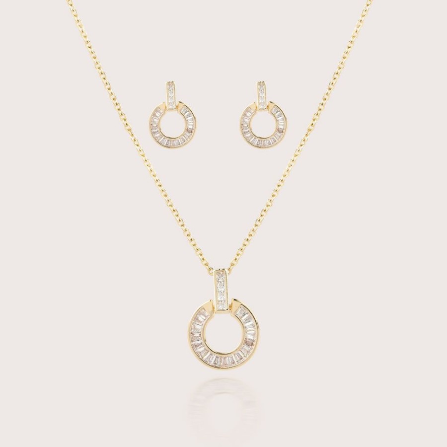 Joyas Bohoo Accesorios | Set Golden Circle Dorado