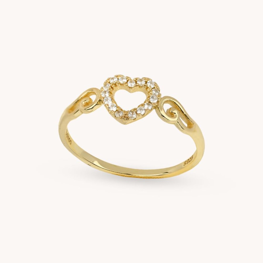 Joyas Bohoo Accesorios Todo Anillos | Anillo Golden Cuore