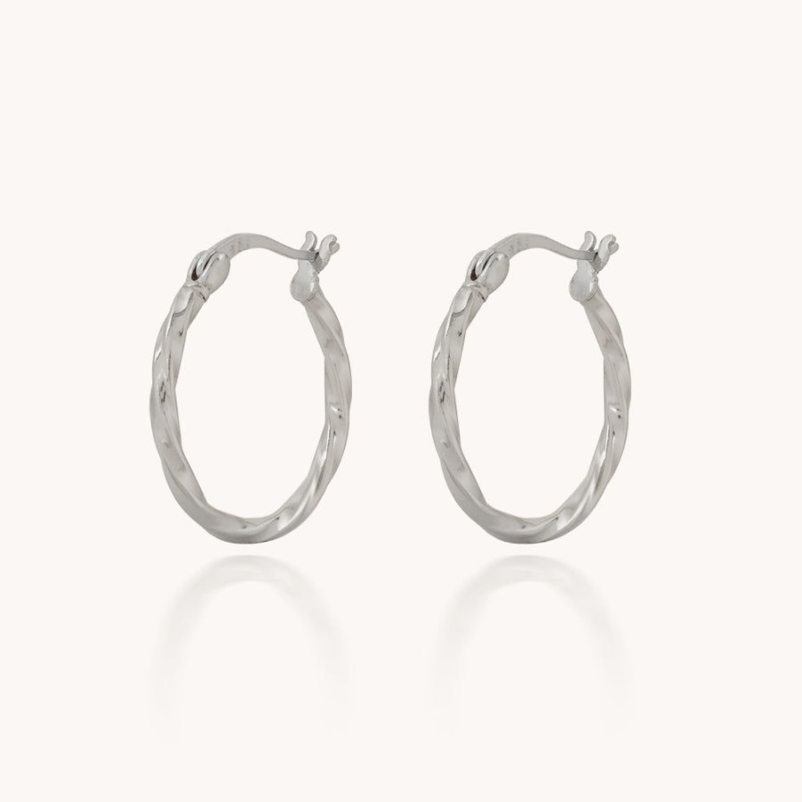 Joyas Bohoo Accesorios Argollas | Aretes Double Twist