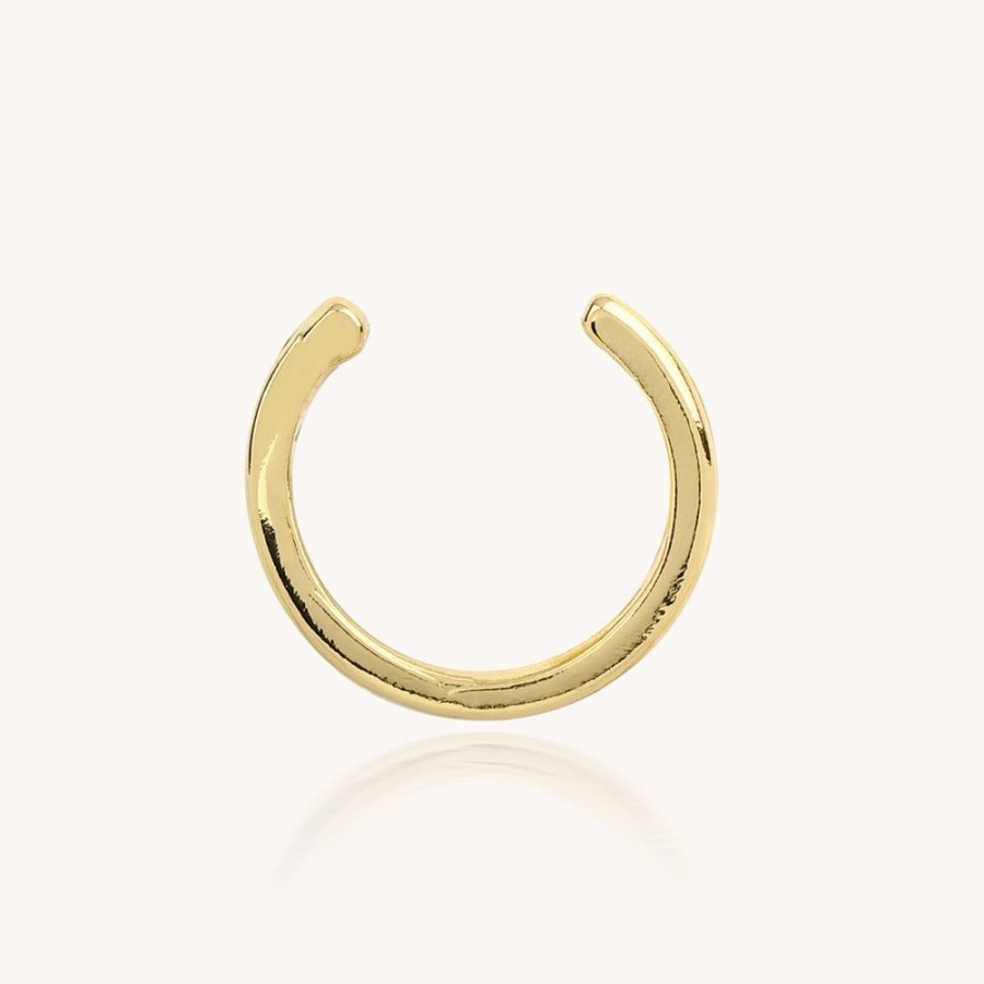 Joyas Bohoo Accesorios Earcuff | Earcuff Golden Trendy Dorado