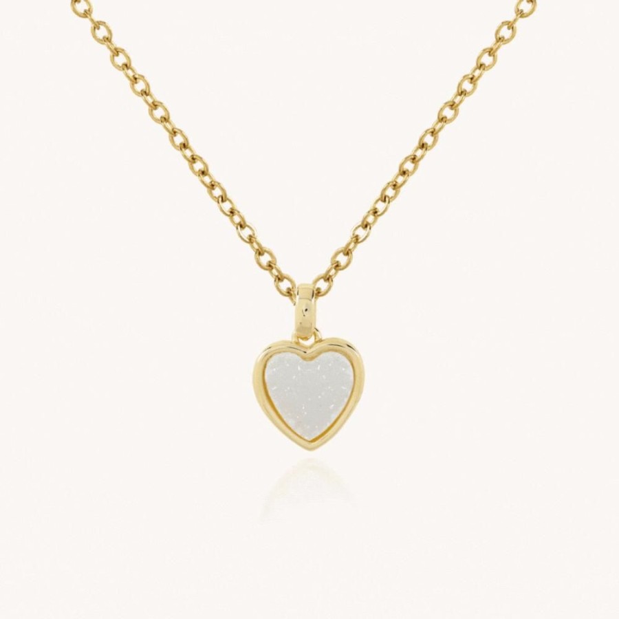 Joyas Bohoo Accesorios Cadenas | Collar Corazon Agata Small