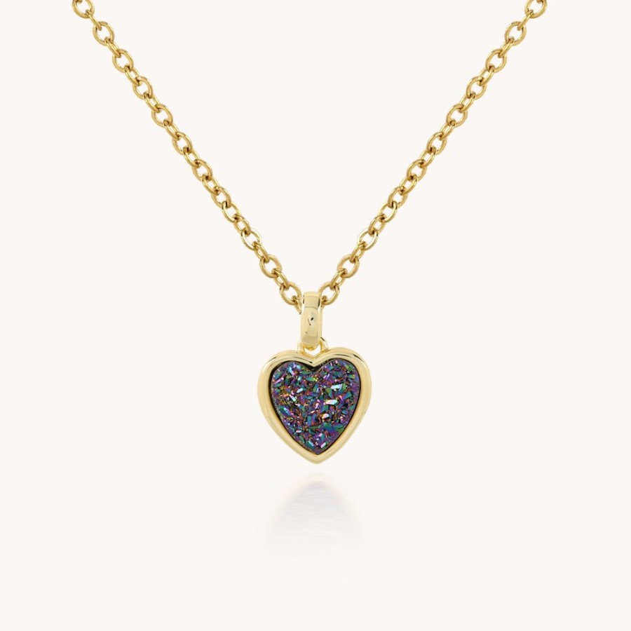 Joyas Bohoo Accesorios Cadenas | Collar Corazon Agata Small