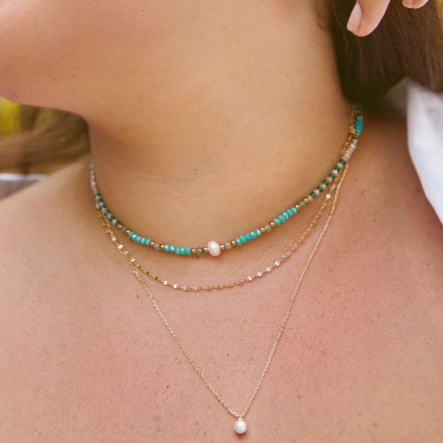 Joyas Bohoo Accesorios Chokers | Collar Turquoise Sea Turquesa