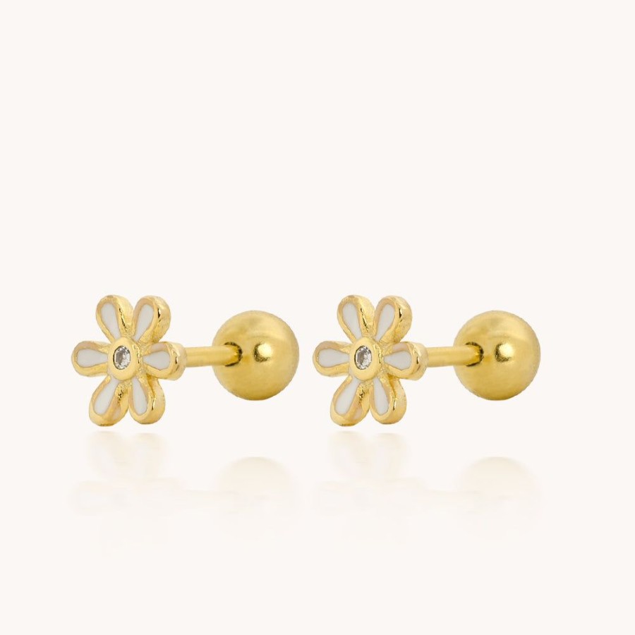 Joyas Bohoo Accesorios Mini Y Studs | Arete Circe Dorado