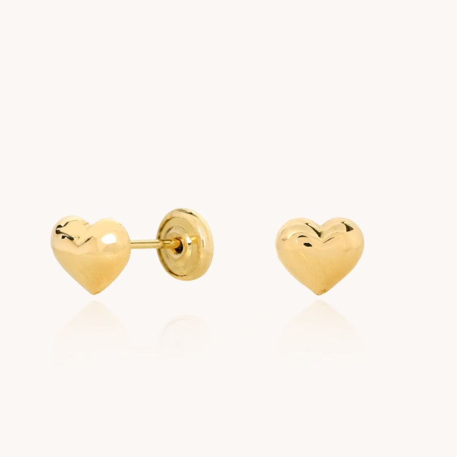 Joyas Bohoo Accesorios Todo Aretes | Arete Baby Heart Para Bebe