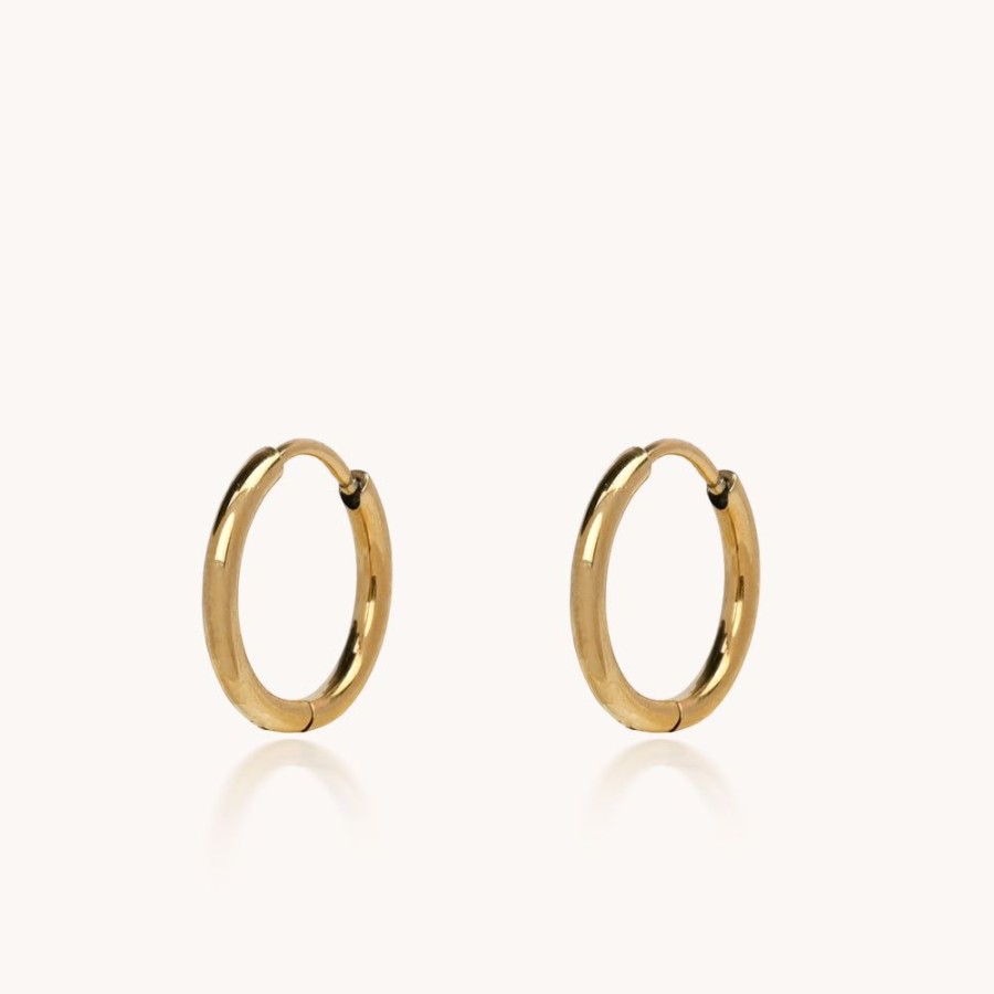 Joyas Bohoo Accesorios Todo Aretes | Aretes Simple Golden