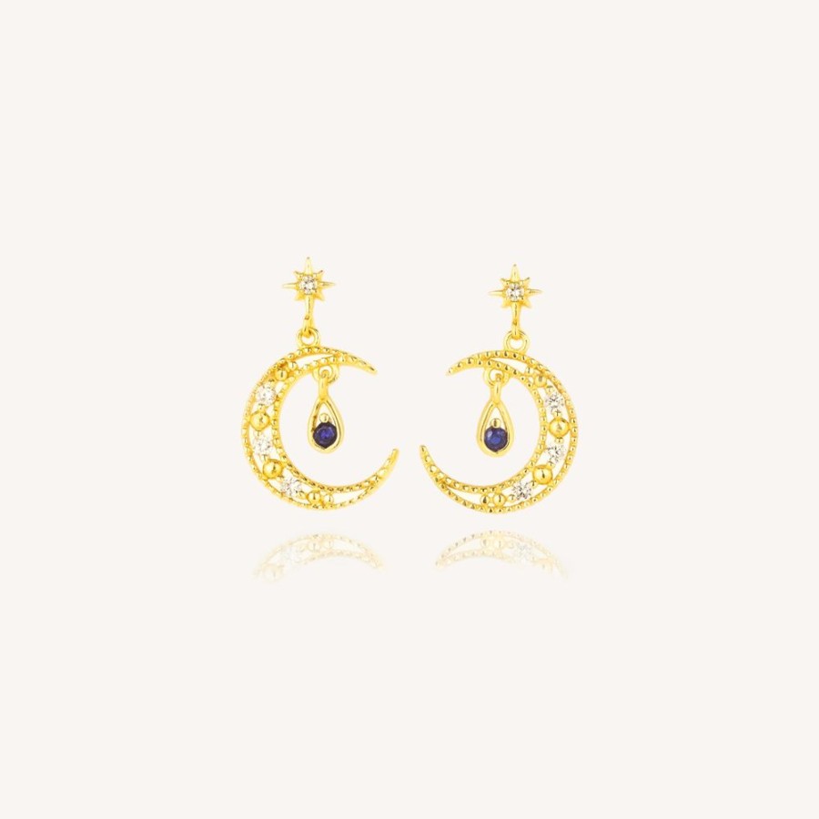 Joyas Bohoo Accesorios Mini Y Studs | Aretes Amaris Dorado