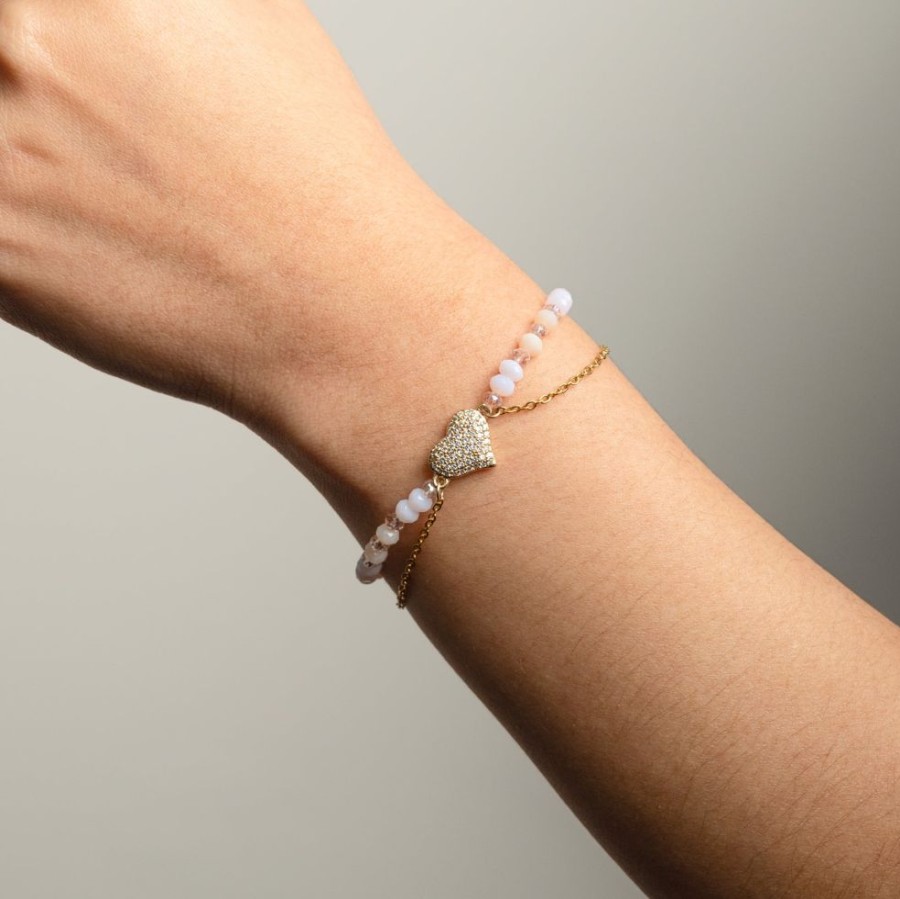 Joyas Bohoo Accesorios Todo Pulseras | Pulsera One And Only Rosado