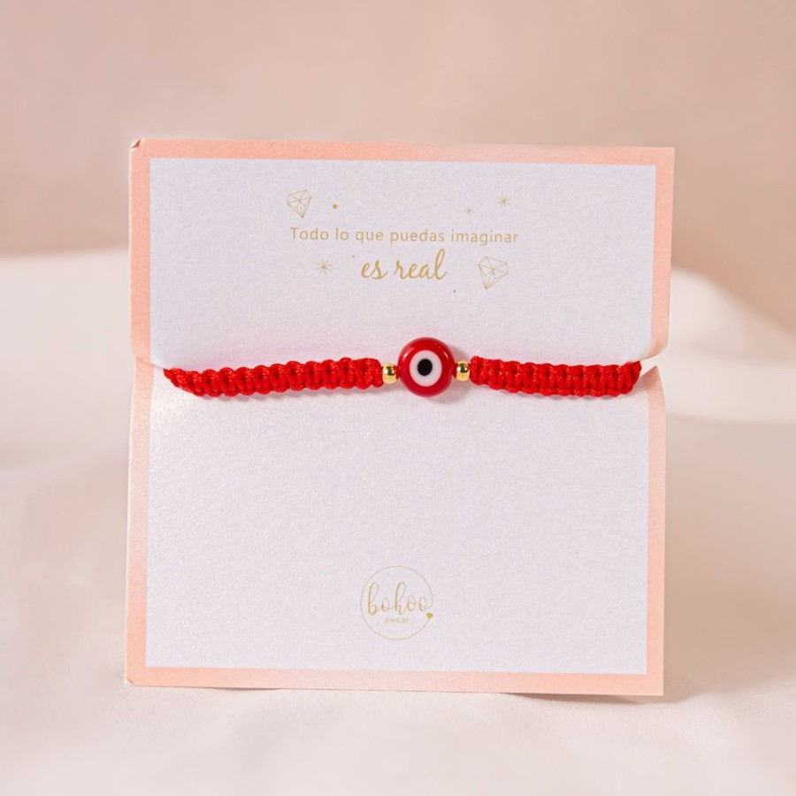 Joyas Bohoo Accesorios Hilo | Pulsera Hilo Ojo Turco