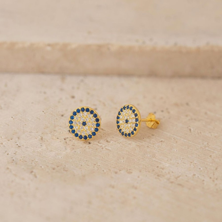 Joyas Bohoo Accesorios Mini Y Studs | Aretes Briggite Dorado