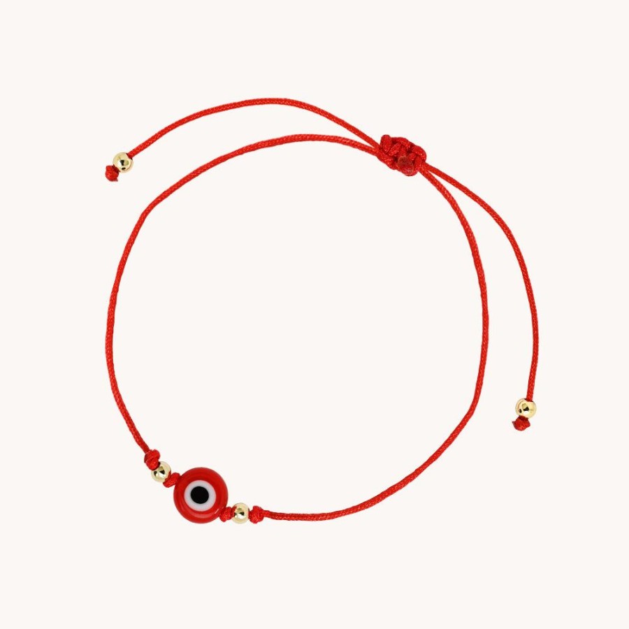 Joyas Bohoo Accesorios Hilo | Pulsera Ojo Turco Y Perla Pack