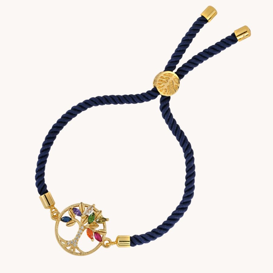 Joyas Bohoo Accesorios Todo Pulseras | Pulsera Malva Azul