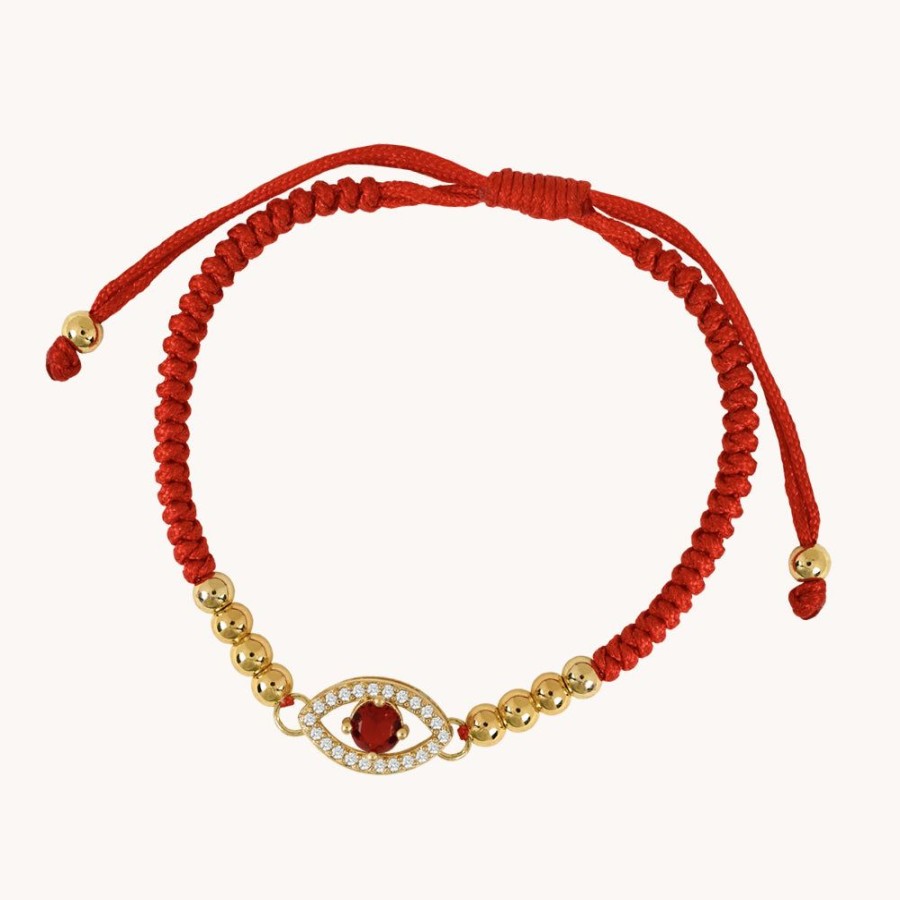 Joyas Bohoo Accesorios Pulseras Con Cordon | Pulsera Ivy Dorado