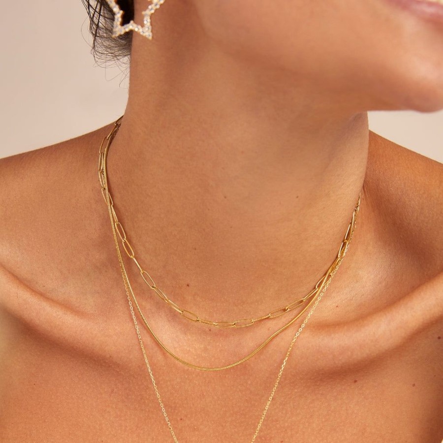 Joyas Bohoo Accesorios Chokers | Collar Golden Shine Dorado