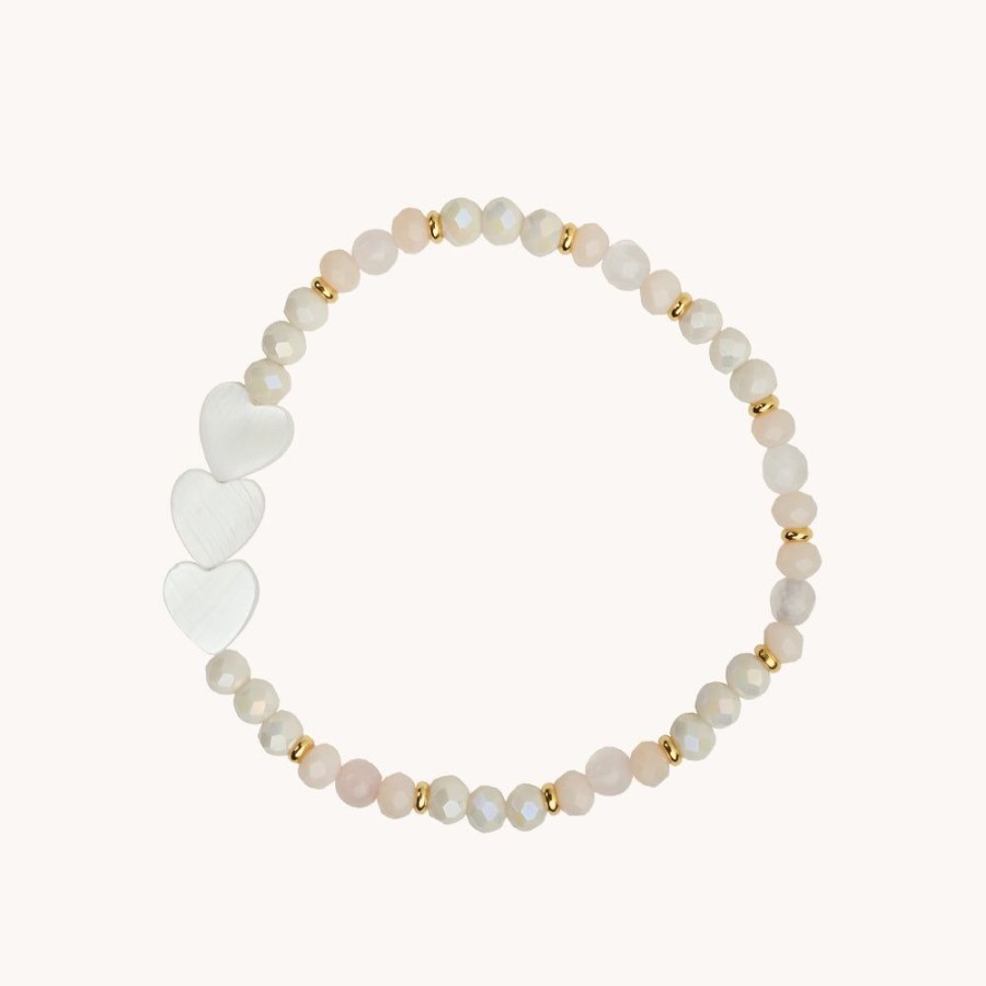 Joyas Bohoo Accesorios Elasticas | Pulsera Brave Perla