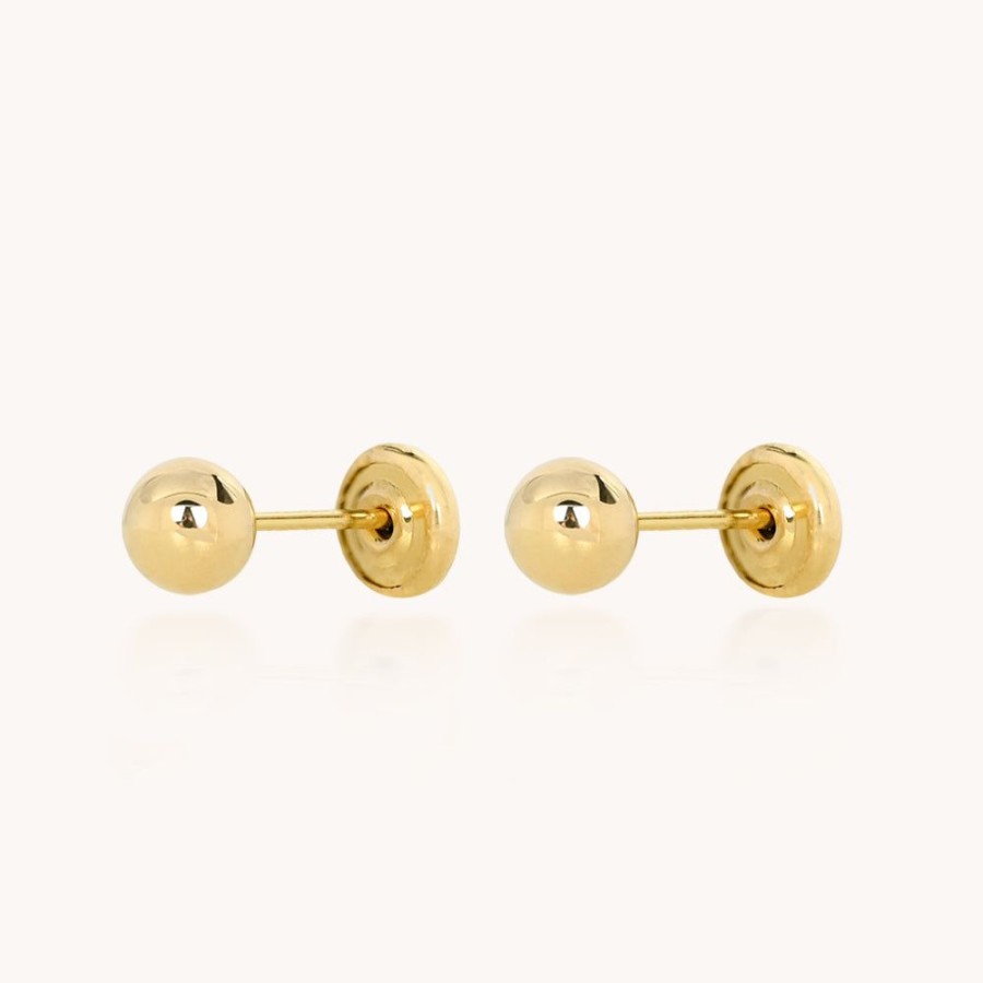 Joyas Bohoo Accesorios Mini Y Studs | Arete Newborn Para Bebe