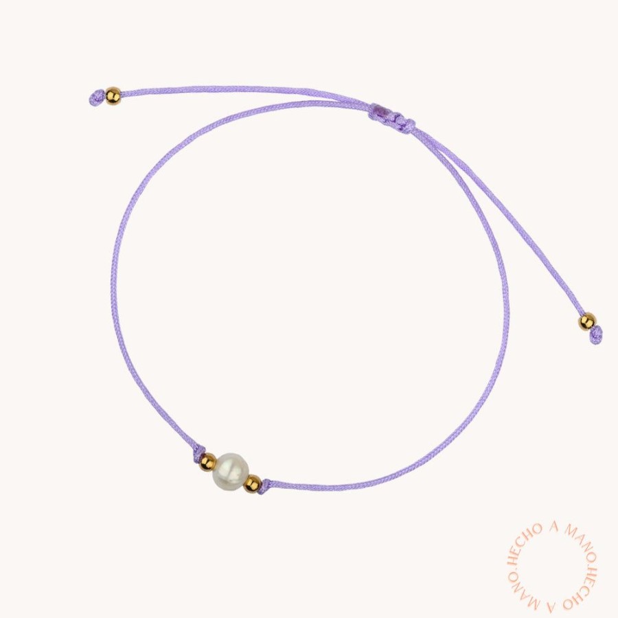 Joyas Bohoo Accesorios Todo Pulseras | Pulsera Seashell Lila