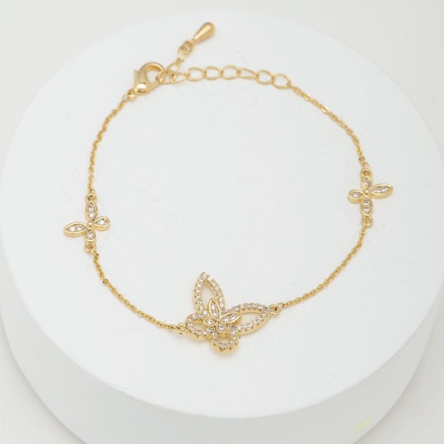 Joyas Bohoo Accesorios Todo Pulseras | Pulsera Elodie Dorado