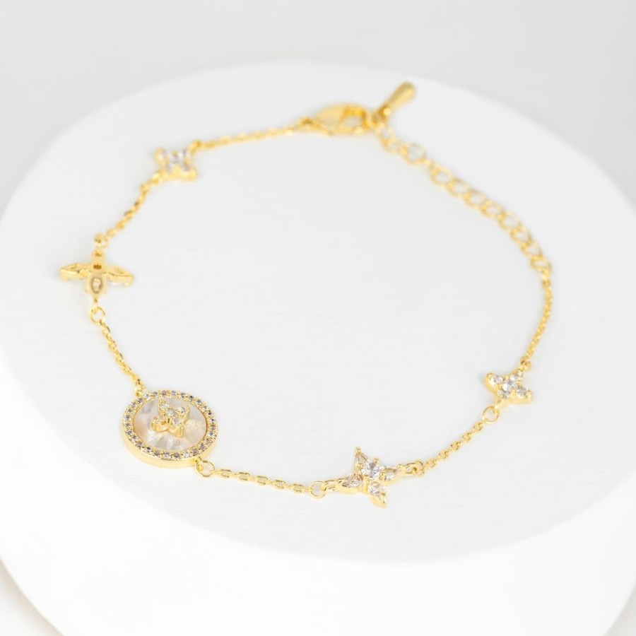 Joyas Bohoo Accesorios Pulseras Con Broche | Pulsera Valeryn Dorado