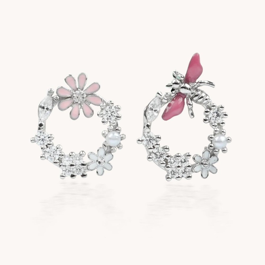 Joyas Bohoo Accesorios Mini Y Studs | Aretes Vera Plateado