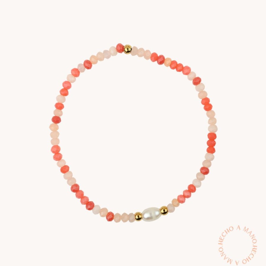 Joyas Bohoo Accesorios Todo Pulseras | Pulsera Coral