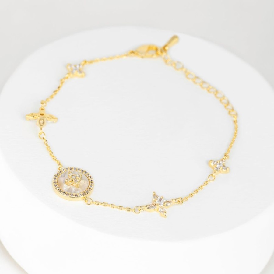 Joyas Bohoo Accesorios Todo Pulseras | Pulsera Valeryn Dorado