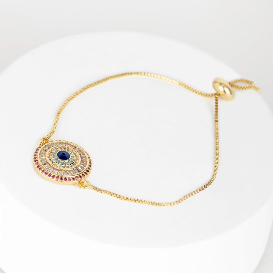 Joyas Bohoo Accesorios Regulables | Pulsera Bahar Dorado